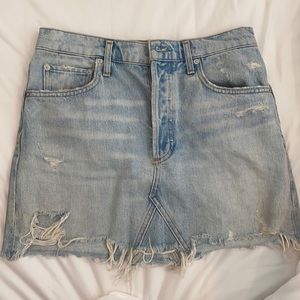 Agolde Jean Skirt